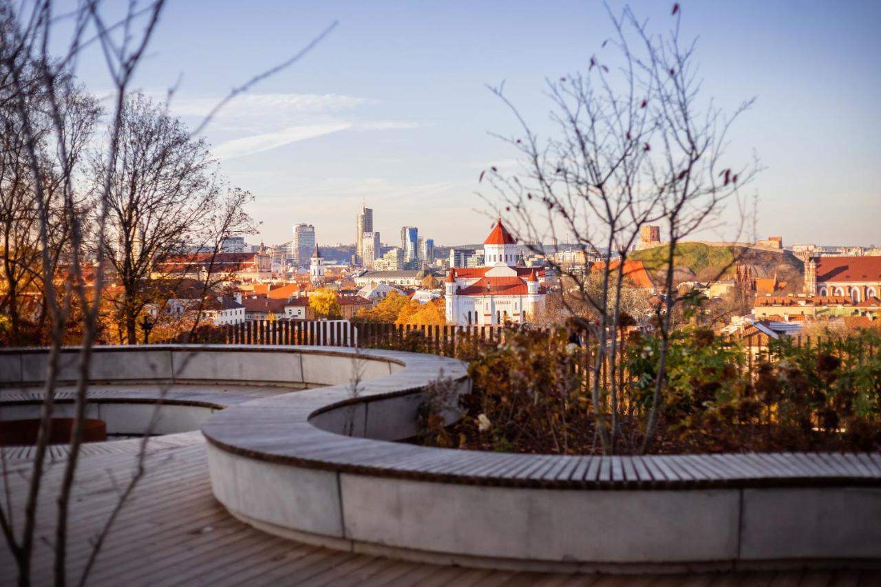 Lux Apartment With A Terrace In Vilnius Old Town المظهر الخارجي الصورة