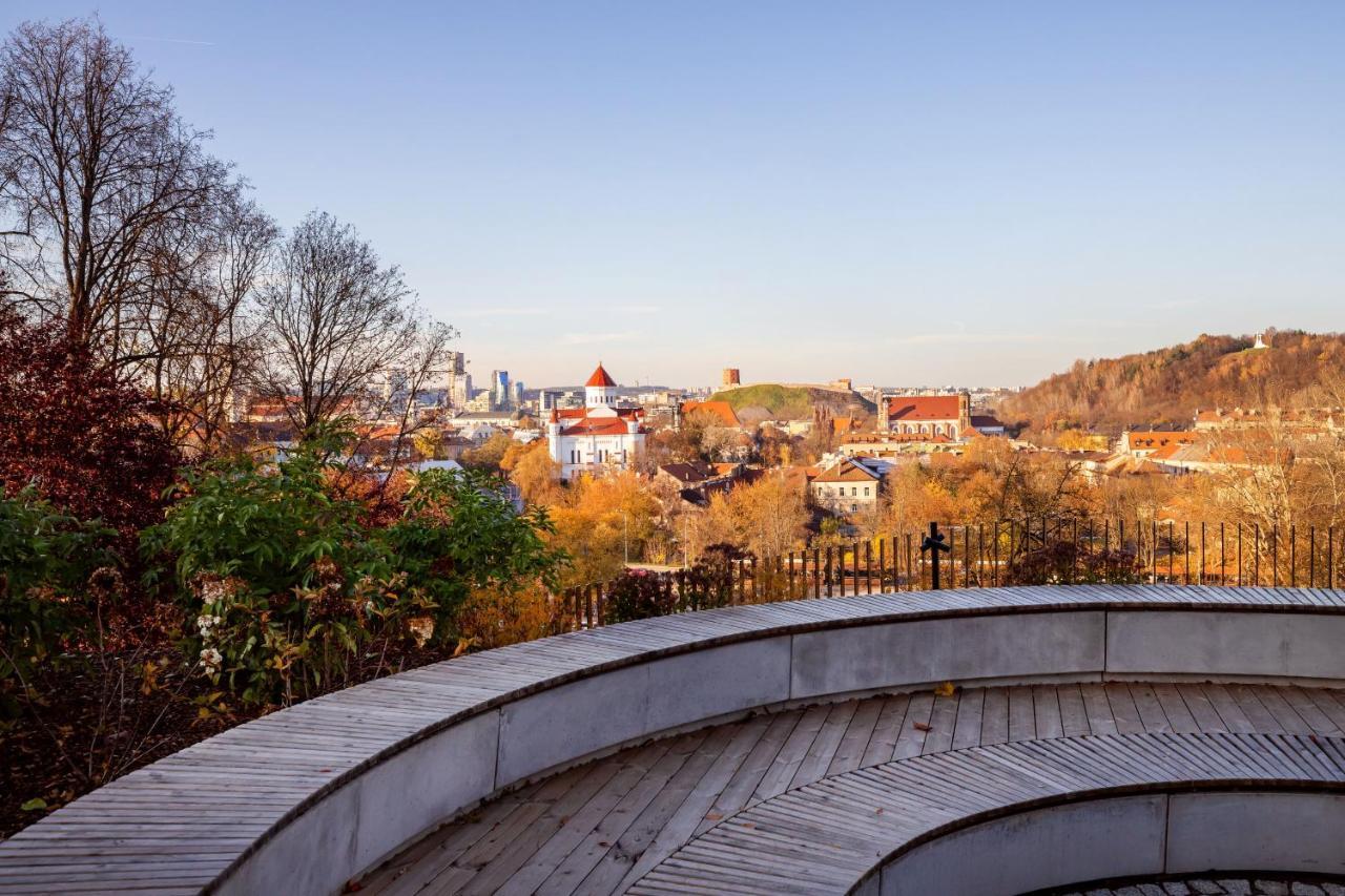 Lux Apartment With A Terrace In Vilnius Old Town المظهر الخارجي الصورة